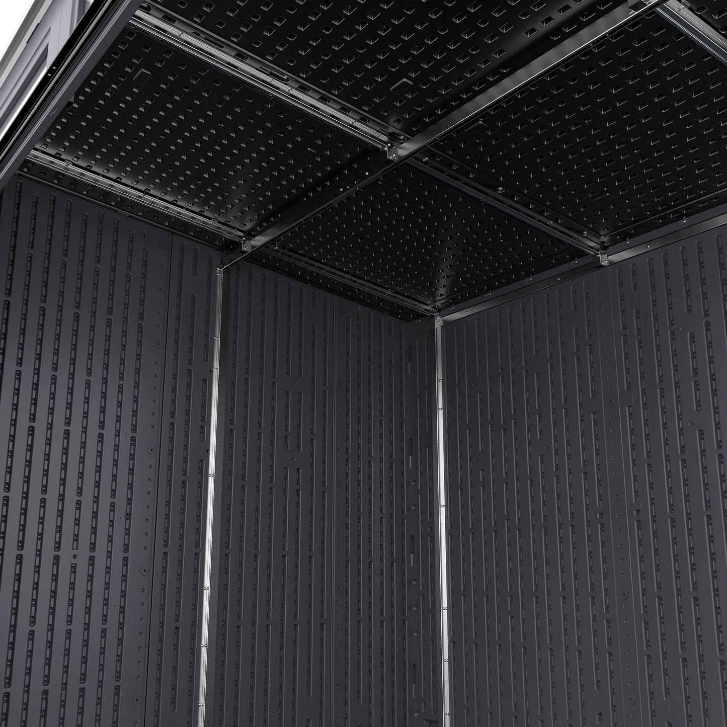 Suncast Modernist 8’X7’ Dual Barn Door Storage Shed