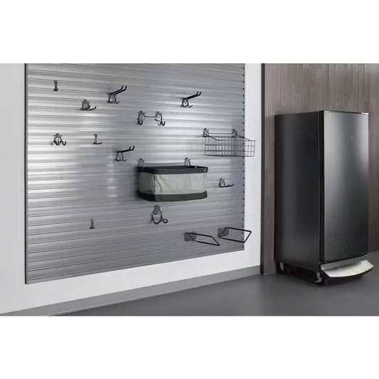 Gearwall 12 In. H X 96 In. W Slatwall Kit in Smoke (2-Pack)