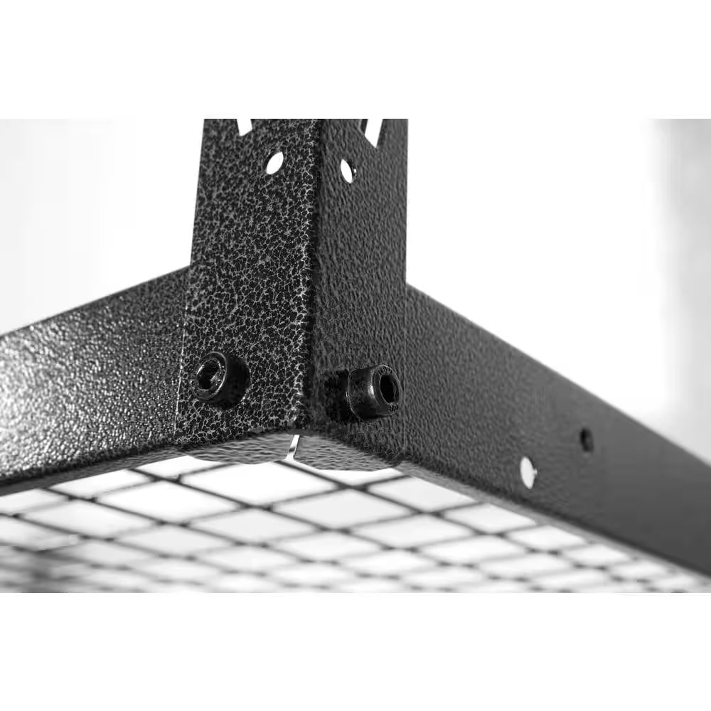 Gearloft Hammered Granite Adjustable Height Overhead Garage Storage Rack (48 in W X 48 in D)