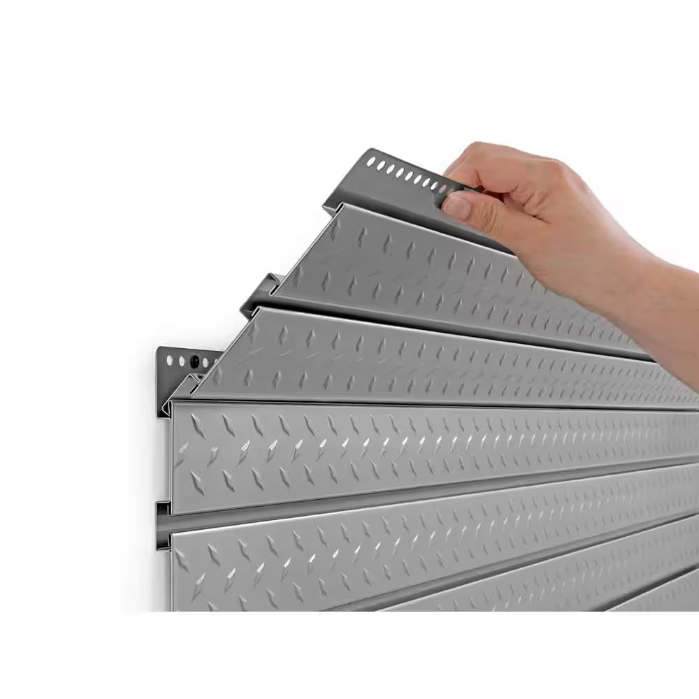 Pro 3.0 and Perf plus 2.0 56 In. DP Slatwall Backsplash