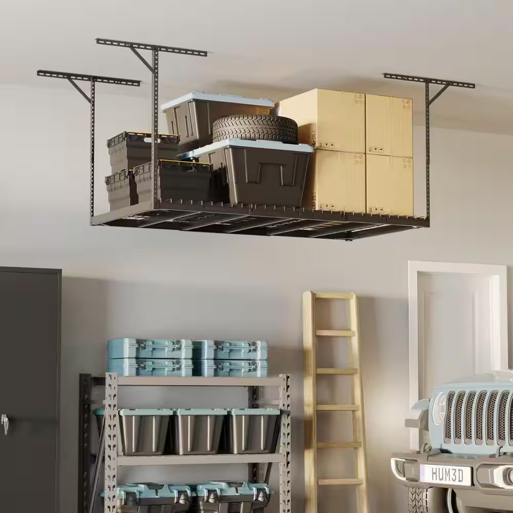 Max Series 36 In. W X 72 In. D Heavy Duty Ceiling Mounted Garage Rack