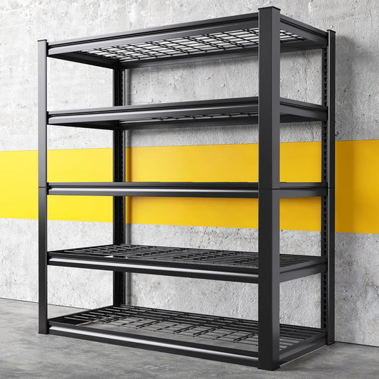 Heavy Duty Garage Shelving Unit, 3000LBS Capacity, Adjustable Metal Storage 36"W