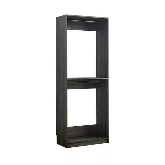 Prosper 32 In. W Gray Tower Unit 1-Shelf 2 Rods Wood Closet System