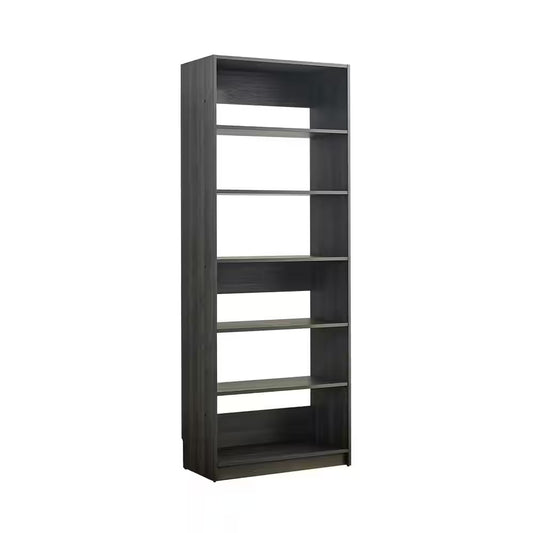Prosper 32 In. W Gray Tower Unit Five-Shelves Wood Closet System