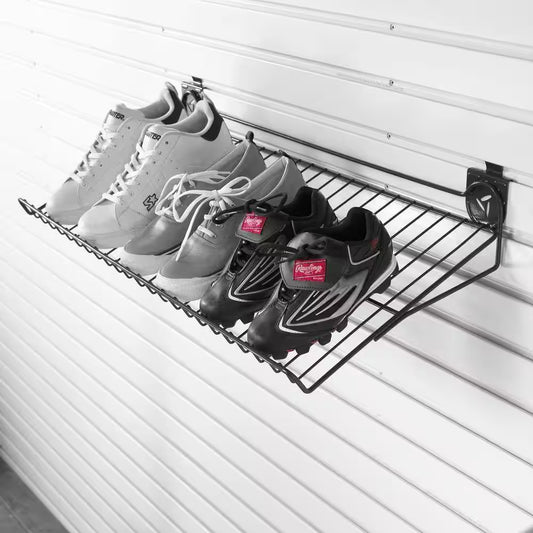 30 In. W X 15 In. D Ventilated Shoe Shelf for Geartrack or Gearwall