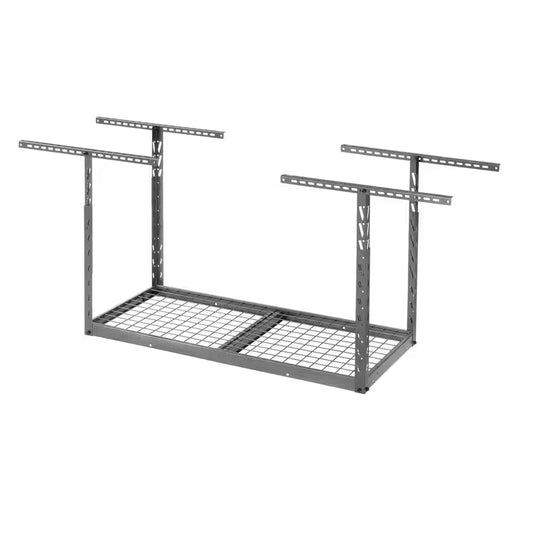 Gearloft Hammered Granite Adjustable Height Overhead Garage Storage Rack (48 in W X 24 in D)