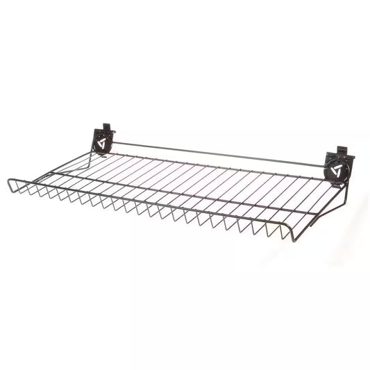30 In. W X 15 In. D Ventilated Shoe Shelf for Geartrack or Gearwall