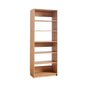 Prosper 32 In. W Oak Tower Unit Five-Shelves Wood Closet System